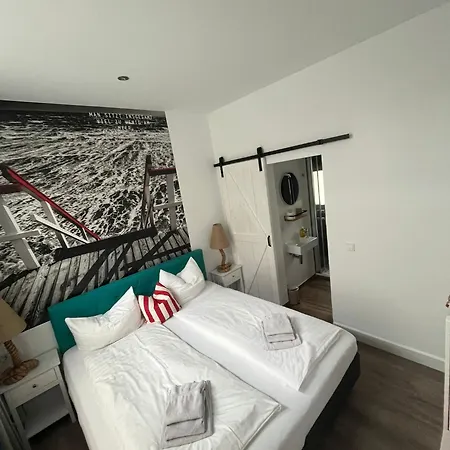 Ria's Beachvilla Gaestezimmer Small Daire Borkum